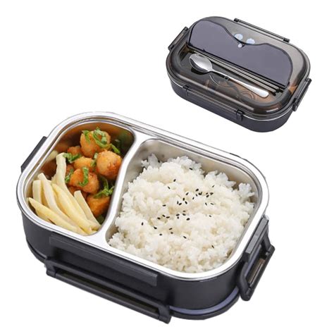 Stainless Steel Lunch Box & Bento Box, 23 oz Food 